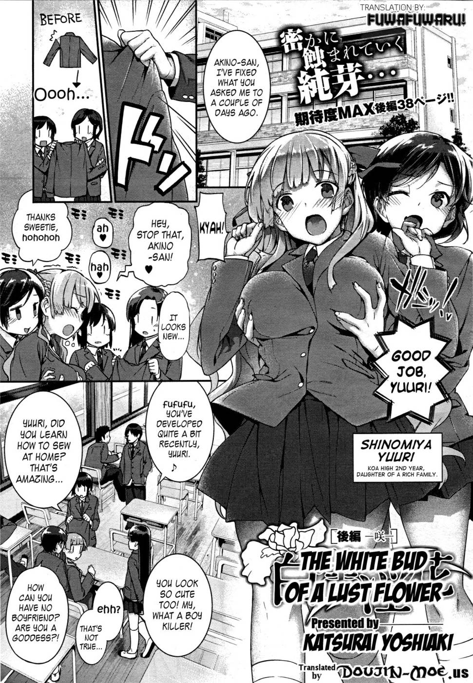 Hentai Manga Comic-The White-Bud of a Lust Flower-Chapter 2-1